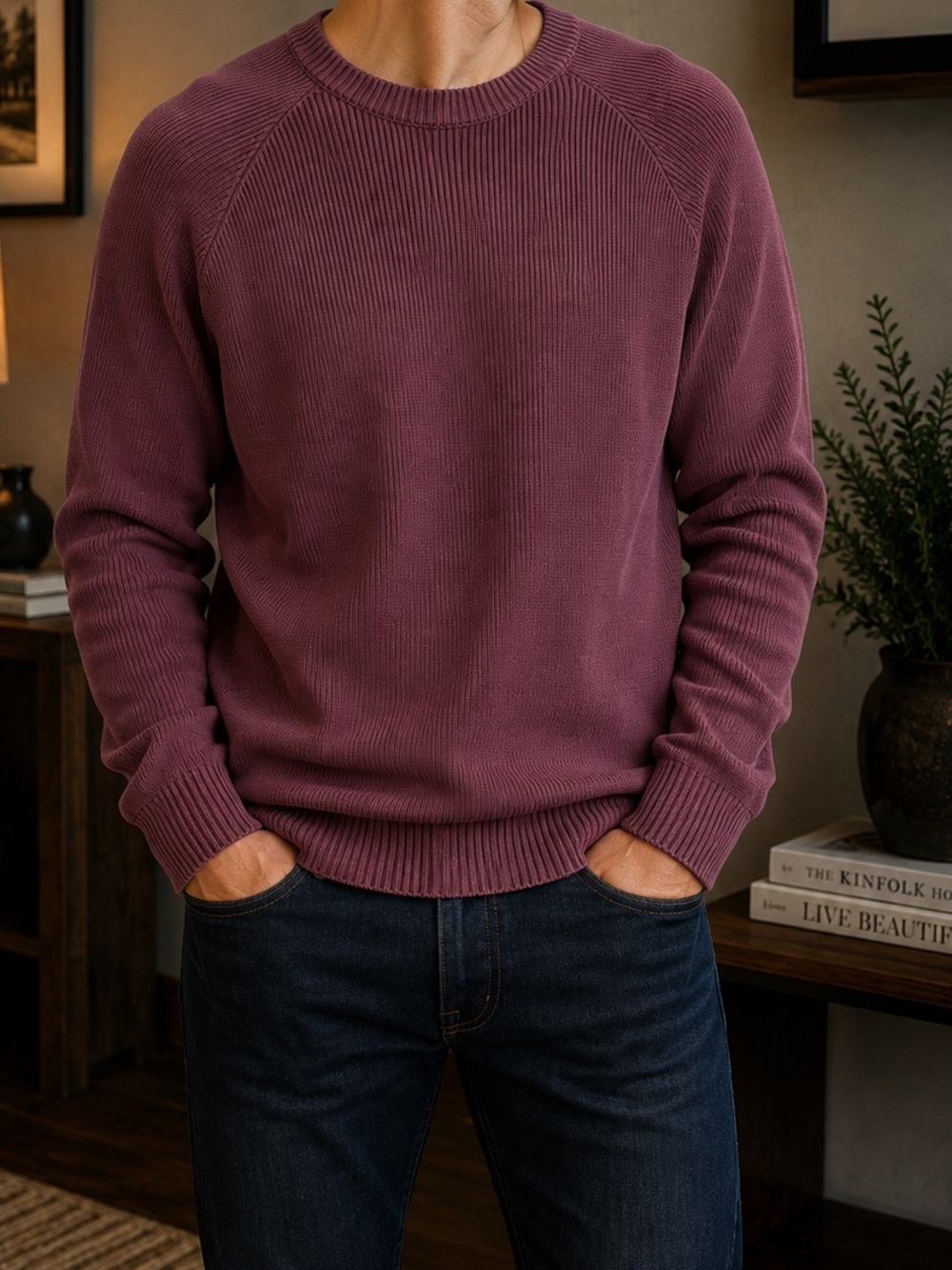 Truth Ribbed Sweater | 100% Cotton | S | NWT